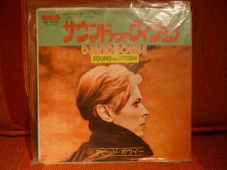 David Bowie - Sound And Vision Rare 1977 Japanese 7 " Pic Sleeve Single