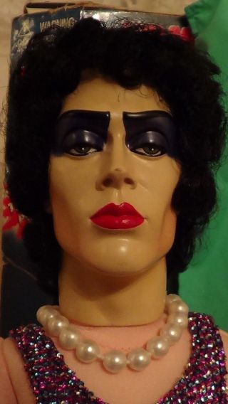ROCKY HORROR PICTURE SHOW RARE FRANK N FURTER MUSICAL DOLL 16 INCHES 4