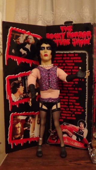 ROCKY HORROR PICTURE SHOW RARE FRANK N FURTER MUSICAL DOLL 16 INCHES 7