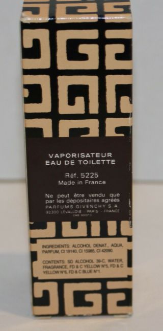 Monsieur De Givenchy 50 ml 1 2/3 oz Eau De Toilette RARE 2