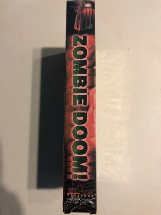 Zombie Doom VHS Shock O Rama Pictures Rare OOP Andreas Schnaas 4