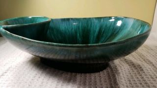 Rare Blue Mountain Pottery Canada Chip and Dip Bowl 2