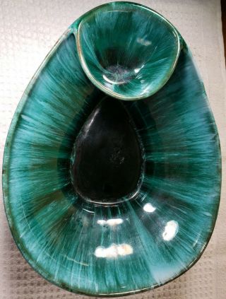 Rare Blue Mountain Pottery Canada Chip and Dip Bowl 3