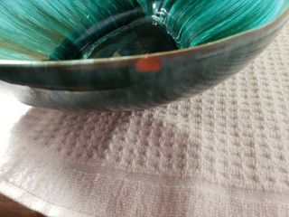 Rare Blue Mountain Pottery Canada Chip and Dip Bowl 4