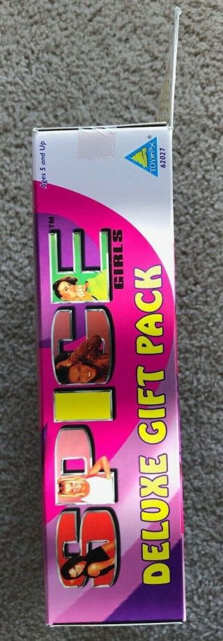 Spice Girls Deluxe Gift Pack Action Figures Girl Power Toymax 1998 NIB RARE 3
