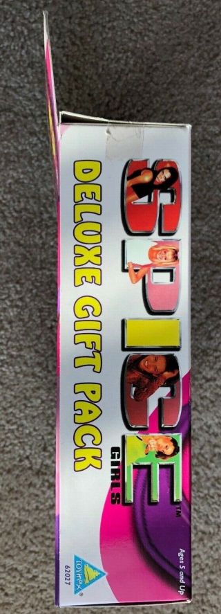 Spice Girls Deluxe Gift Pack Action Figures Girl Power Toymax 1998 NIB RARE 4