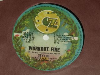 Stylus - Peter Cupples Rare Oz 7 " 45 