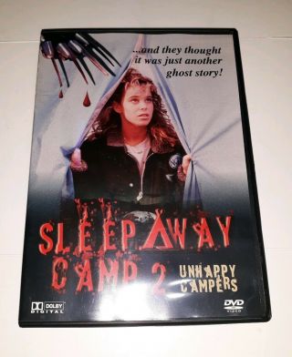 Sleepaway Camp Ii Unhappy Campers Dvd Rare
