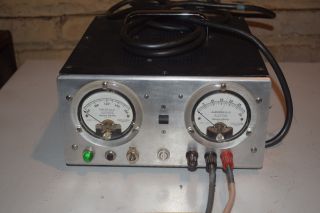 very rare western electric battery charger we meters dc volts dc amperes 2