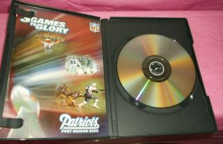 3 Games To Glory (2002) NFL England Patriots Bowl 36 (RARE OOP DVD) 4