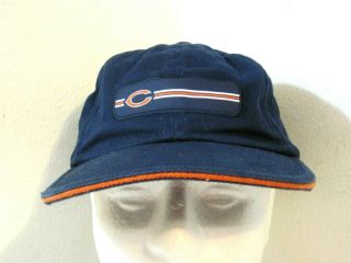 Chicago Bears Nike Hat Cap Strapback Blue Orange Nfl Pro Line Rare Vintage