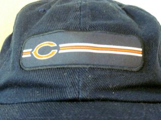 Chicago Bears Nike Hat Cap Strapback Blue Orange NFL Pro Line Rare Vintage 2