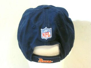 Chicago Bears Nike Hat Cap Strapback Blue Orange NFL Pro Line Rare Vintage 4