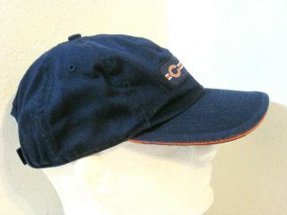 Chicago Bears Nike Hat Cap Strapback Blue Orange NFL Pro Line Rare Vintage 5