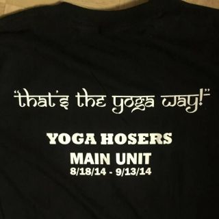 Yoga Hosers Crew T - Shirt Kevin Smith Double Sided Very Rare 2