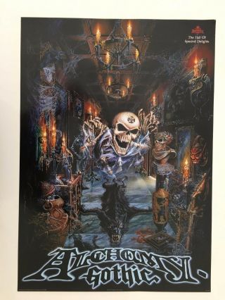 Alchemy Gothic,  The Call Of Spectral Delights,  Rare Authentic 1997 Poster