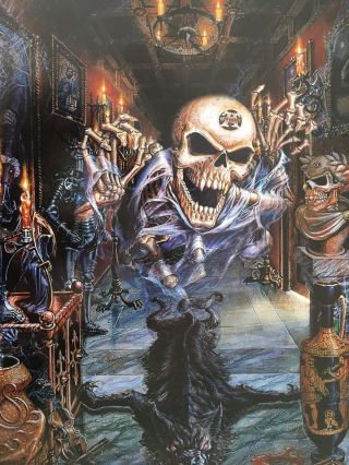 ALCHEMY GOTHIC,  THE CALL OF SPECTRAL DELIGHTS,  RARE AUTHENTIC 1997 POSTER 3