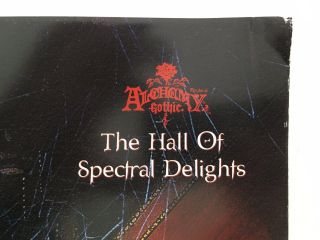 ALCHEMY GOTHIC,  THE CALL OF SPECTRAL DELIGHTS,  RARE AUTHENTIC 1997 POSTER 5