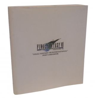 Final Fantasy Vii Ff 7 International Illustrations Postcards Book Japanese Rare