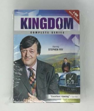 Rare Kingdom Stephen Fry Complete Series 8 Dvd Disc 2013 Disc Set