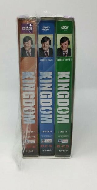 RARE KINGDOM STEPHEN FRY COMPLETE SERIES 8 DVD DISC 2013 DISC SET 3
