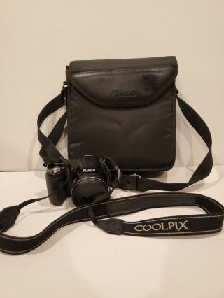 Nikon COOLPIX L110 12.  1MP Digital Camera - Black (rarely.  great shape) 3