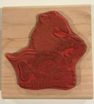 STAMPABILITIES,  House Mouse,  Giddyup,  1992,  RARE Rubber Stamp 4