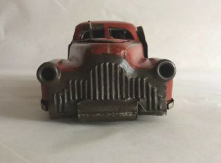 Rare Vintage 1950 ' s French Wind - up Tin Toy Joustra Miracle Car Brevete 2002 2