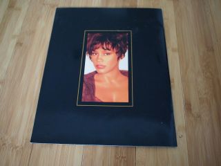 WHITNEY HOUSTON 1994 Live In Concert TOUR Program Book RARE NIPPY Collectible 6