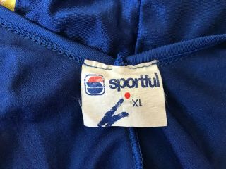 Mapei Sportful rare vintage cycling bib shorts size XL 4