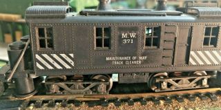 Ho Scale Maintenance Of Way Track Cleaning Car Mw 371 Heavy Vintage Rare