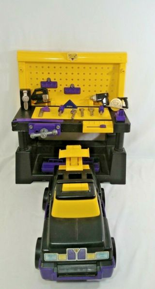 Cool Tools Tow Truck With Workbench And Tools Rare