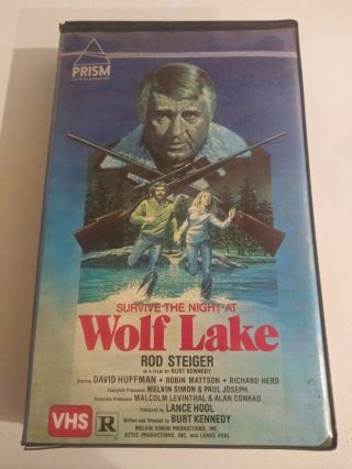 Wolf Lake - (vhs,  1978) Rare Clam Shell