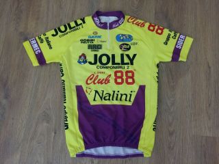 Jolly Componibili Club 88 Nalini Rare Vintage Cycling Jersey Size 5 (xl)