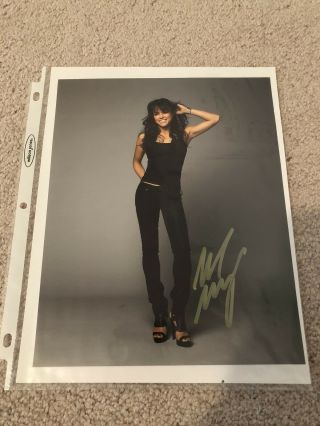 Photo 8x10 1d Michelle Rodriguez Autographed Hand Signed Authentic Rare