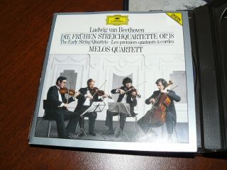 BEETHOVEN - String Quartets 1 - 6 - 3 CD - Import - - RARE 3
