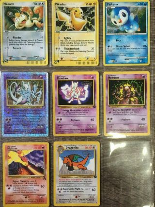Binder of Rare Pokemon Cards and Box of Common Cards 6