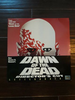 Dawn Of The Dead (1978) Laserdisc Director 