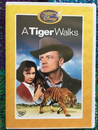 A Tiger Walks (1964) - Rare Oop Walt Disney Club Exclusive - Dvd - Brian Keith
