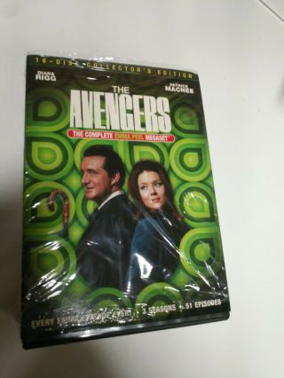 Box Set The Avengers : Complete Emma Peel Ce - Diana Rigg - Rare