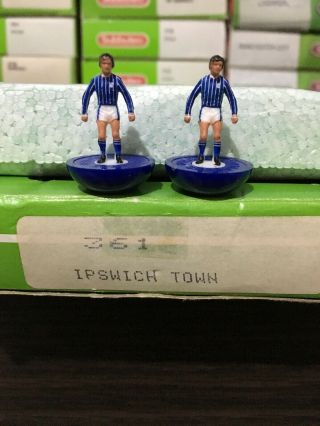 Subbuteo Lw Team - C100 Ipswich Town.  Ref 361.  Players Perfect Rare