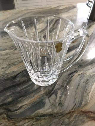 Waterford Crystal Kylemore 6” Pitcher 1970’s Rarely