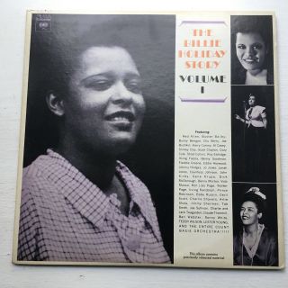 - The Billie Holiday Story Vol.  1 Columbia Rare 2lp’s Gatefold