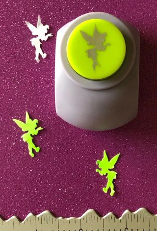 Vhtf Ek Disney Tinkerbell Tm Fairy Craft Paper Punch Rare Scrapbook Cute