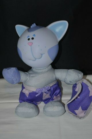 2000 Fisher Price Blues Clues Bath Time Periwinkle Plush Toy Rare