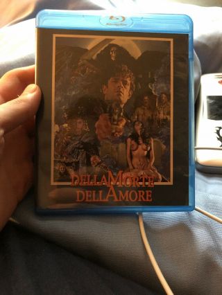 Dellamorte Dellamore Blu Ray (1994) 3d & 2d Cemetery Man Region Rare