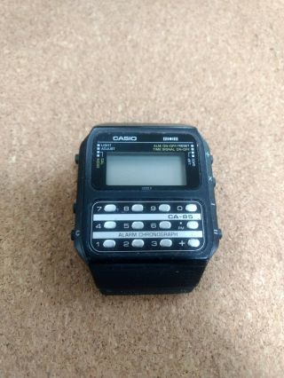 Rare Vintage Casio Ca - 85 Digital Calculator Watch Module Made In Japan Repair