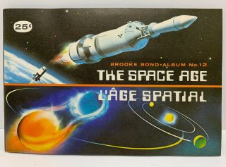 Vintage 1969 Brooke Bond The Space Age No.  12 Album Complete Set Rare