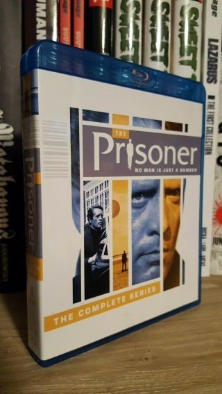 Rare The Prisoner - Complete Series (1967) Blu - Ray 5 - Disc Oop Spy Tv British Bbc