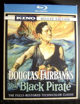 The Black Pirate (blu - Ray Disc,  2010,  Deluxe Edition) Out Of Print Rare